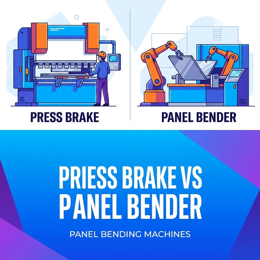 Press Brake Vs Panel Bender: Qual é a diferença?